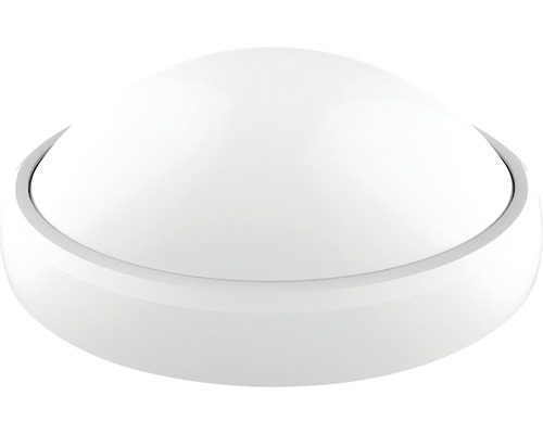 Aplică ovală cu LED integrat Novelite 12W 840 lumeni, protecție la umiditate IP65, alb