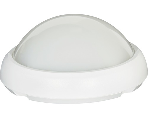 Aplică rotundă cu LED integrat Novelite 12W 840 lumeni, protecție la umiditate IP65, alb