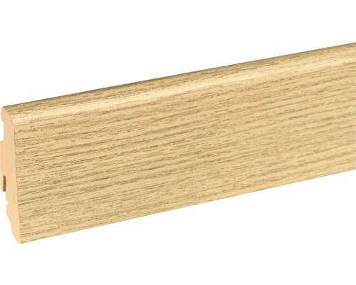 Plintă MDF SKANDOR FU60L stejar galben 2400x58x19 mm Plintă din lemn