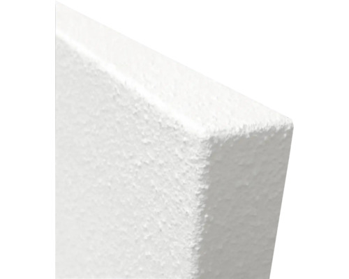 Prim-plan al unui colț de polistiren