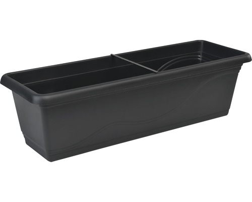 Jardinieră Lafiora Extra Flor 80x20,5x17 cm cm antracit