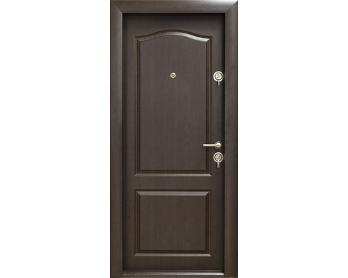 Ușă de intrare metalică pentru interior Modern 321 MDF PVC wenge cu pervaz 88x201 cm stânga Ușă de intrare metalică pentru interior Modern 321 MDF PVC wenge cu pervaz 88x201 cm stânga