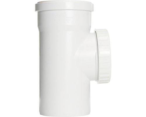 Racord T din plastic pentru instalații sanitare