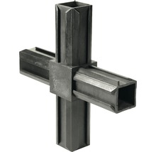 Conector din plastic pentru țevi pătrate