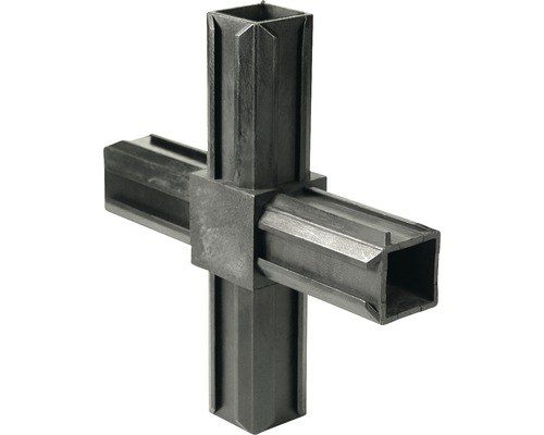 Conector din plastic pentru țevi pătrate