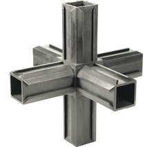 Conector tubular cruce