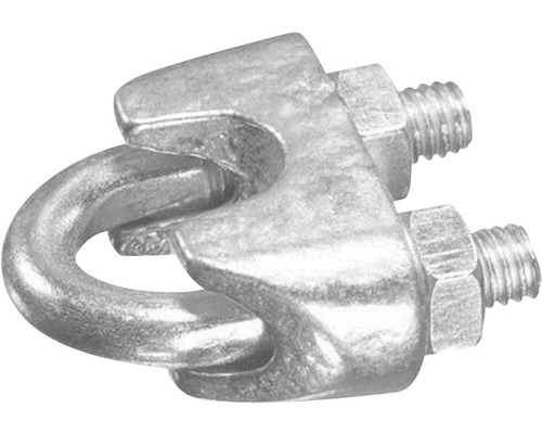 Bridă clemă cabluri metalice Dresselhaus 22mm oțel zincat, 1 bucată