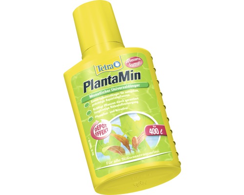 Tetra PlantaMin îngrășământ universal pentru acvarii de apă dulce, conținut 400 litri