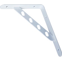 Console metalică pentru raft cu găuri pentru fixare