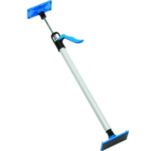 Racletă telescopică cu mâner și două suprafețe de sprijin