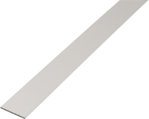 Platbandă aluminiu Kaiserthal 40x3 mm, 1m, argintiu, eloxat Platbandă aluminiu Kaiserthal 40x3 mm, 1m, argintiu, eloxat