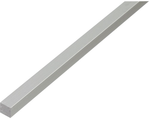 Bară aluminiu pătrată Alberts 10x10 mm, 1m, eloxată Profil pătrat din aluminiu