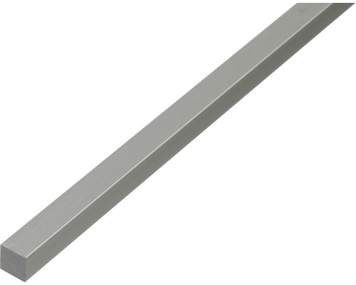 Bară aluminiu pătrată Alberts 12x12 mm, 1m, eloxată