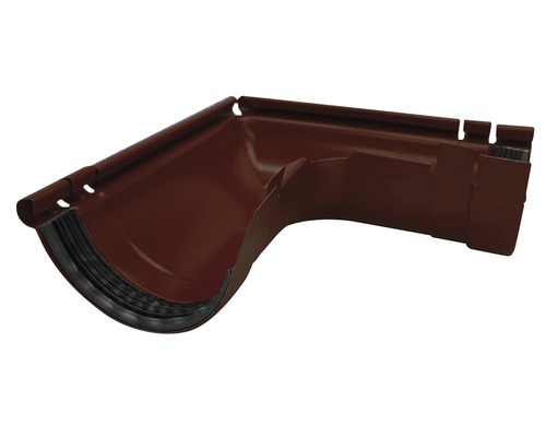 Colțar exterior jgheab Bravo metalic Ø 150 mm mahon buc