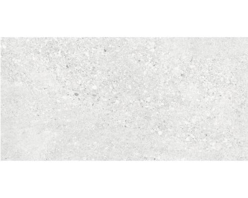 Gresie exterior / interior porțelanată glazurată Stone gri deschis rectificată 30x60 cm