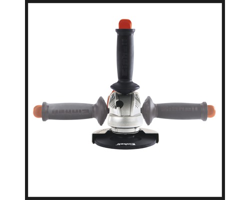 Polizor unghiular cu o mână de la Einhell cu trei mânere