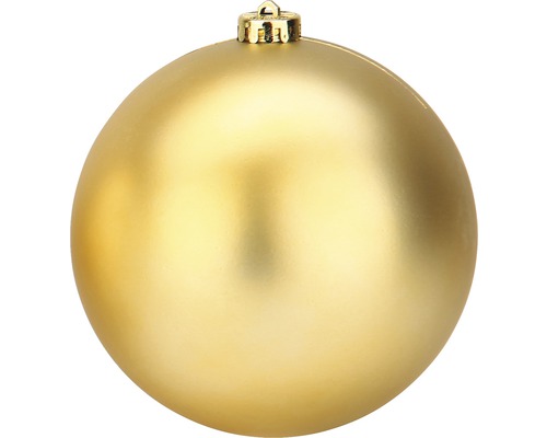 Glob Crăciun auriu mat, Ø 15 cm