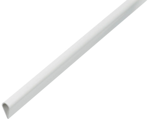 Profil protecție margini Alberts 15x0,9 mm, lungime 2m, plastic alb