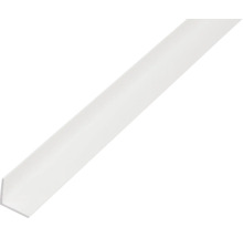 Cornier plastic Alberts 30x30x1,1 mm, lungime 2,6m, alb-thumb-0