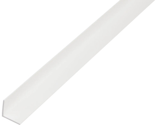 Cornier plastic Alberts 30x30x1,1 mm, lungime 2,6m, alb-0