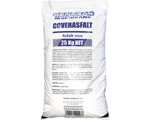 Asfalt rece GENERAL MEMBRANE Coverasfalt 25 kg