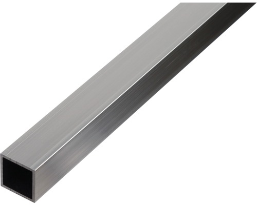 Țeavă metalică pătrată Alberts 10x10x1 mm, lungime 1m