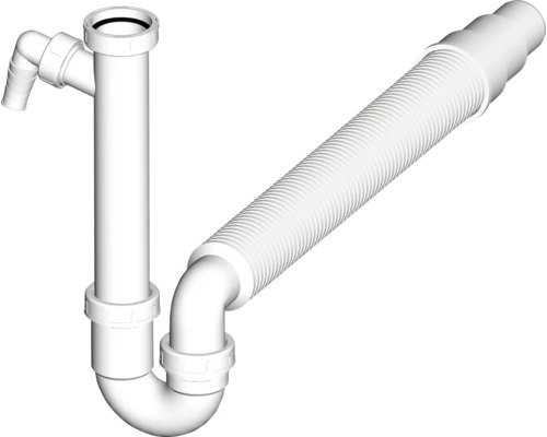 Sifon cu furtun flexibil pentru lavoar sau chiuvetă