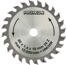 Disc de ferăstrău circular Proxxon 80 x 1,5 x 10 mm