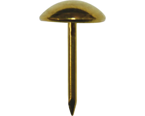 Cuie tapiserie cu cap rotund Dresselhaus 9,4mm alămite, 40 bucăți-0