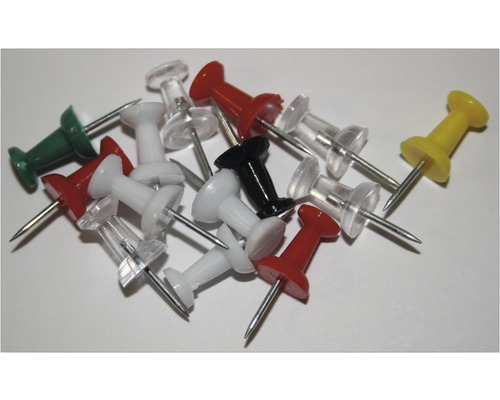 Ținte cu gămălie multicolore din metal și plastic