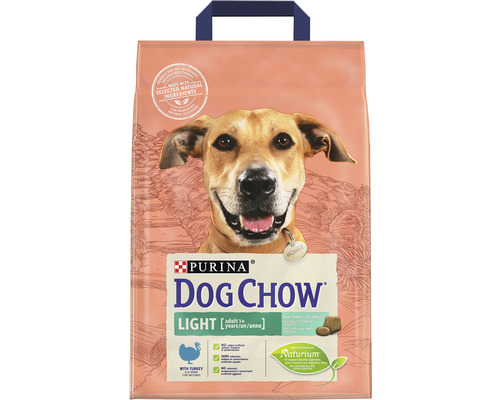 Hrană uscată pentru câini PURINA Dog Chow Adult Light cu curcan și orez 2,5 kg-0