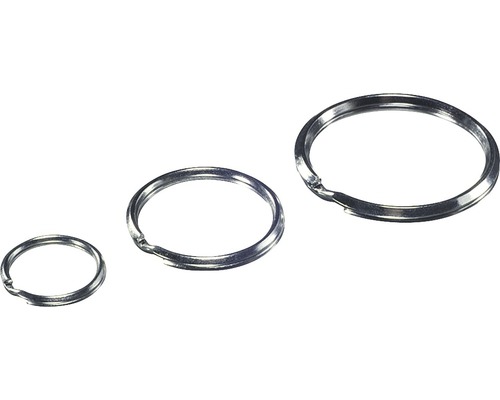 Inele pentru chei Dresselhaus, set 10 bucăți Trei inele pentru chei de diferite dimensiuni