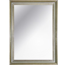 Oglindă de perete Roma, argintiu-auriu, 50x70 cm-thumb-0
