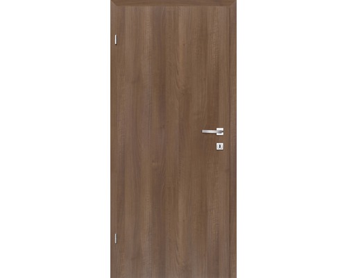 Foaie de ușă Classen nuc cpl Natura hr 1 MDF 203,5x84,4 cm stânga Ușă din lemn cu feronerie și mâner