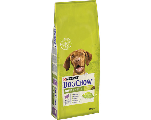 Purina Dog Chow hrană uscată pentru câini adulți cu miel, 14 kilograme