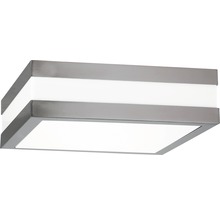 Plafonieră LED pătrată cu ramă argintie