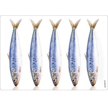 Covoraș decorativ cu motiv sardine