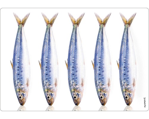 Covoraș decorativ cu motiv sardine