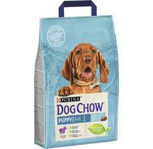 Hrană uscată pentru câini PURINA Dog Chow Puppy cu miel și orez 2,5 kg