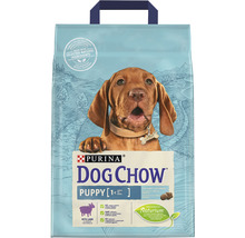 Hrană uscată pentru câini PURINA Dog Chow Puppy cu miel și orez 2,5 kg