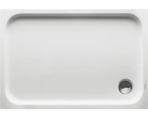 Cădiță de duș dreptunghiulară DURAVIT D-Code 110x75 cm acril alb