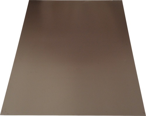 Tablă de coș Wetterbest 0,5x1250x2000 mm maro lucios Placă metalică