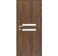 Ușă de interior cu două inserții dreptunghiulare de sticlă
