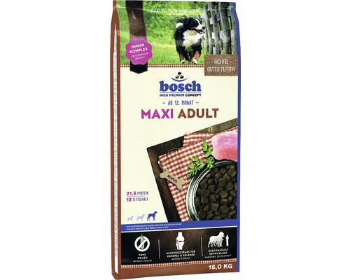 Hrană uscată pentru câini Bosch Maxi Adult 15 KG