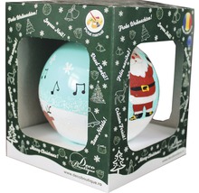 Glob de Crăciun pictat în cutie