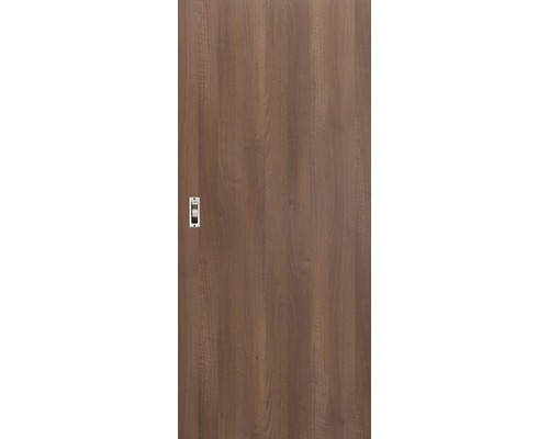 Foaie de ușă Classen nuc N1 MDF 203,5x74,4 cm glisantă cu decupaj pentru mâner metalic