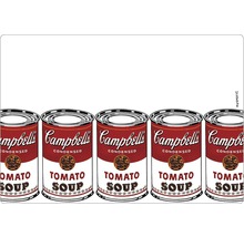 Suport de masă cu motiv de conserve de supă de roșii Campbell''s