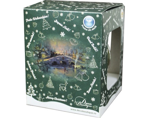 Ambalaj cu motiv de Crăciun