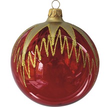 Glob de brad cu model în zig-zag