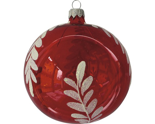 Glob de Crăciun cu motiv de frunze